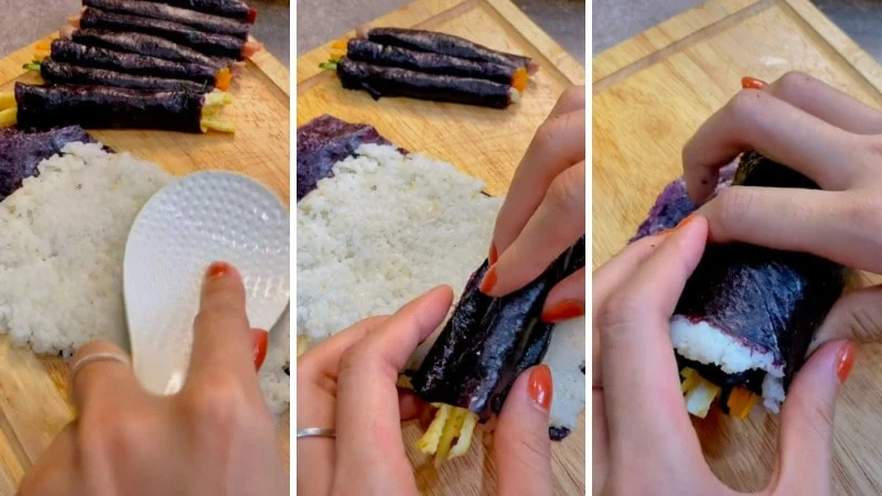 7 cách làm cơm cuộn rong biển Hàn Quốc (Kimbap) vừa ngon vừa dễ