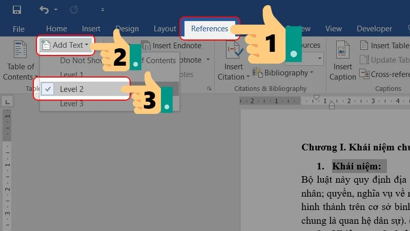 Cách tạo mục lục tự động trong Word 2010, 2013, 2016, 2019, 2020 nhanh, đơn giản