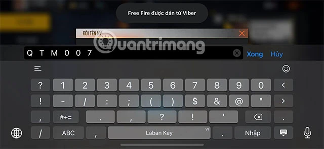 Tạo kí tự khoảng trống FF, kí tự dấu cách Free Fire mới nhất 2024