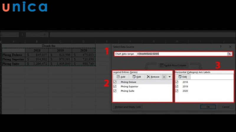 Cách vẽ biểu đồ cột trong excel đơn giản, nhanh chóng và đẹp mắt