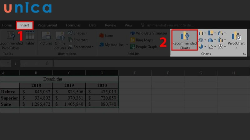 Cách vẽ biểu đồ cột trong excel đơn giản, nhanh chóng và đẹp mắt