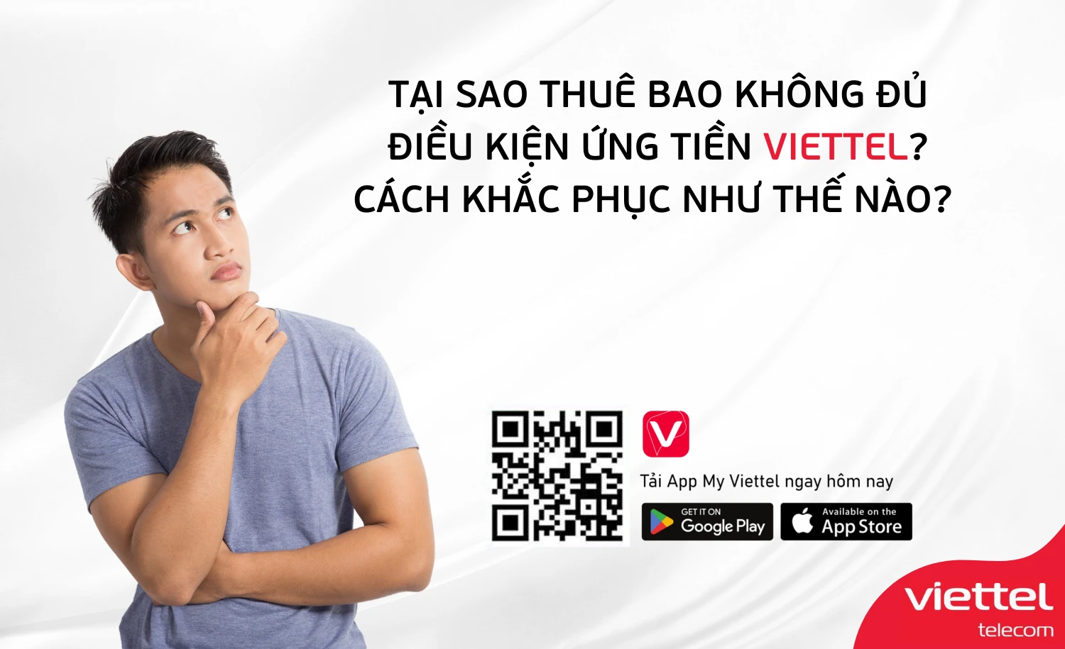 Cách ứng tiền Viettel khi không đủ điều kiện cần biết