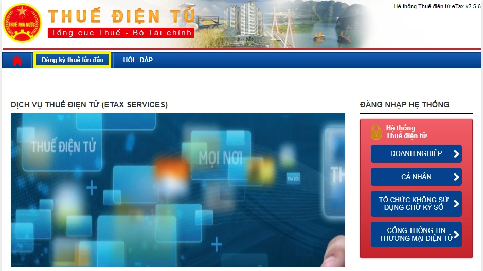 Hướng dẫn đăng ký mã số thuế online