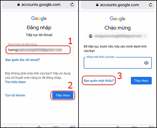 Cách lấy lại mật khẩu Gmail nhanh chóng và an toàn