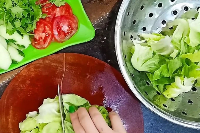 Mách bạn cách làm món salad RAU TRỘN với sốt Mayonnaise