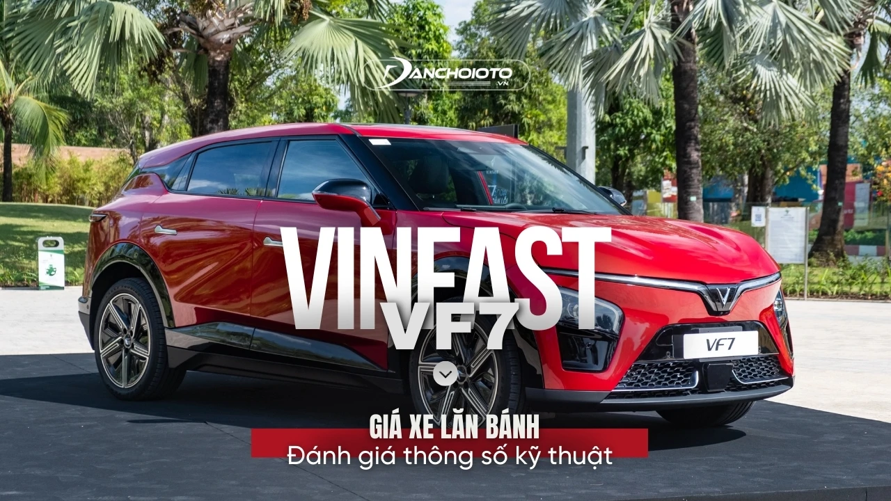 Giá xe VF7: Khám phá ba phiên bản hấp dẫn