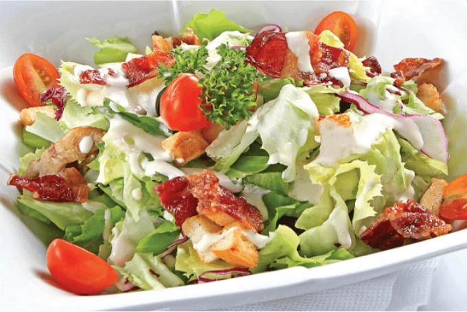 Mách bạn cách làm món salad RAU TRỘN với sốt Mayonnaise