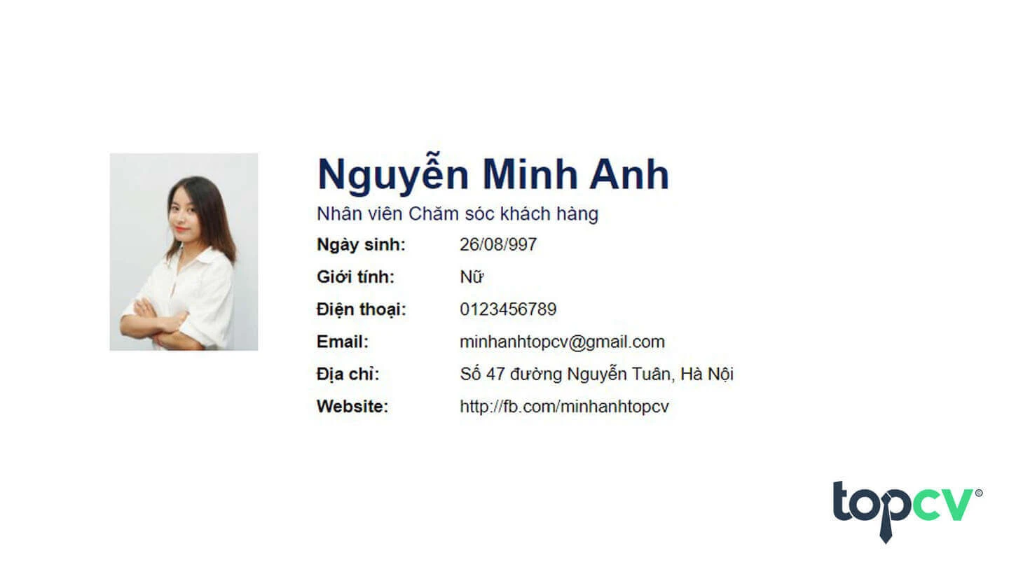 Danh sách mẫu CV xin việc tiếng Việt / Anh / Nhật chuẩn 2024