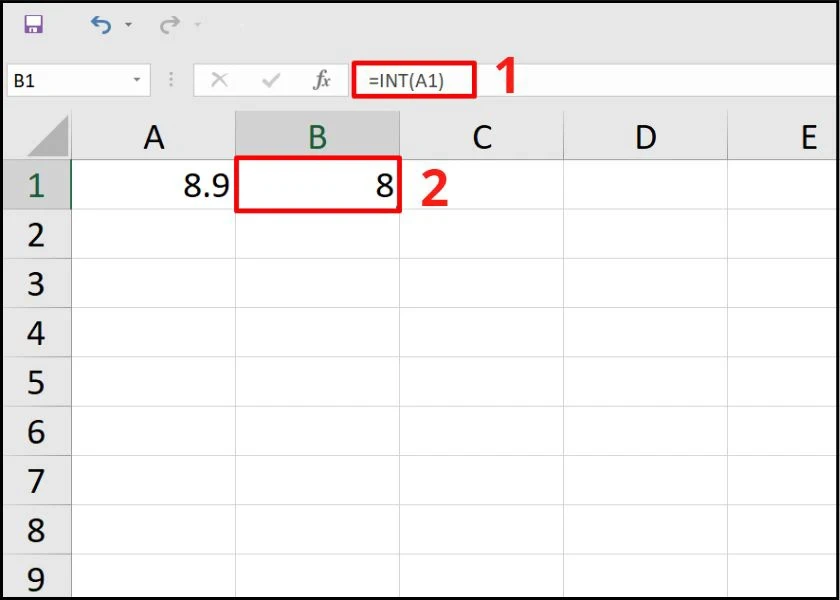 Làm tròn số trong Excel đơn giản theo nhiều cách khác nhau