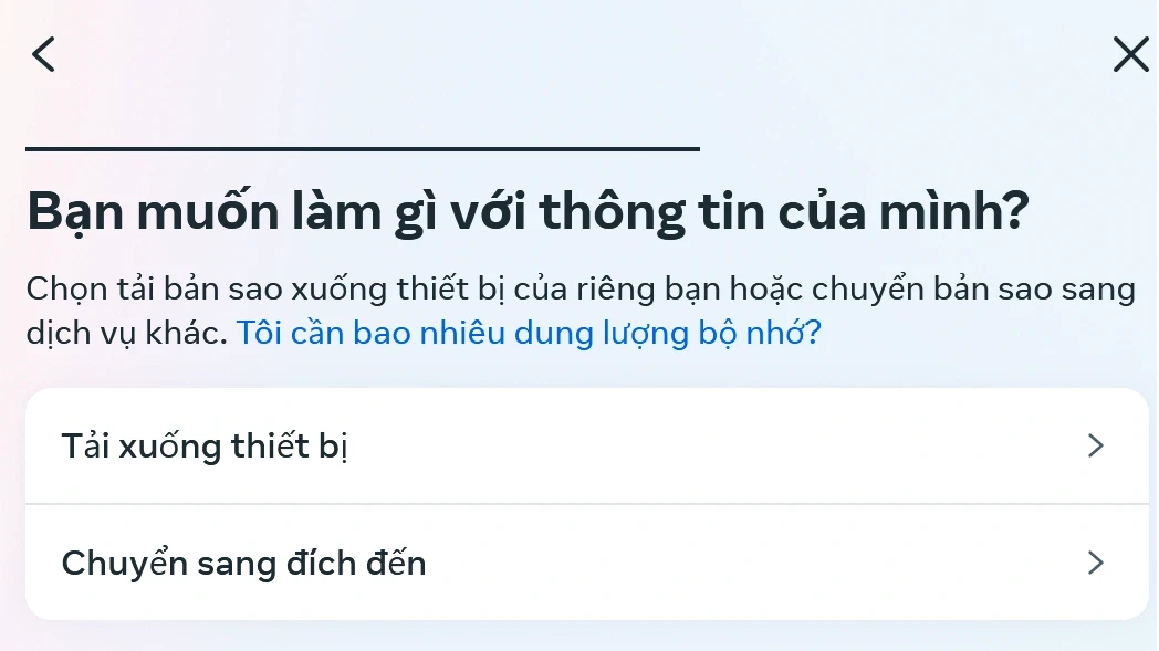 Cách sao lưu dữ liệu trên Facebook đề phòng trường hợp tài khoản bị mất