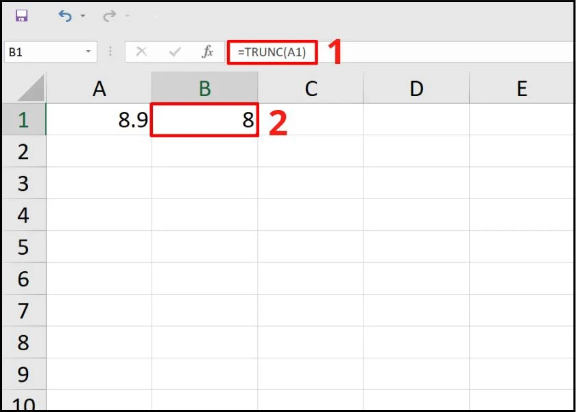 Làm tròn số trong Excel đơn giản theo nhiều cách khác nhau