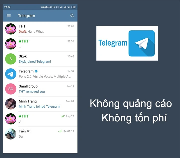 Telegram Messenger - Ứng dụng nhắn tin Telegram