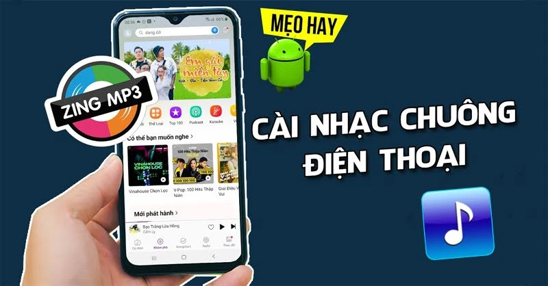 Tải bài hát làm nhạc chuông cho smartphone của bạn