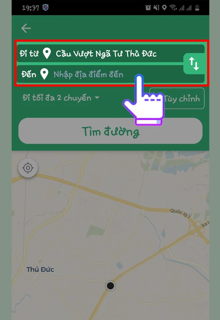 Cách đi, tìm trạm, xem lộ trình tuyến xe buýt chính xác bằng BusMap