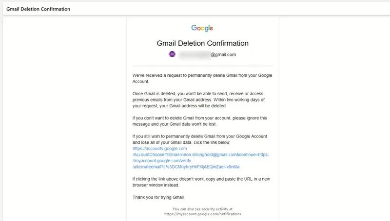 Cách xóa tài khoản Gmail vĩnh viễn