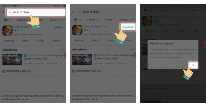 Hướng dẫn cách cài đặt, cập nhật và tải Clash of Clans (Android & iOS)