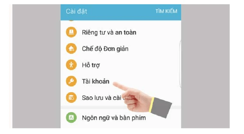 Cách đăng xuất gmail trên điện thoại