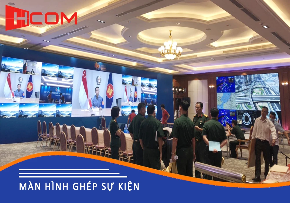 CUNG CẤP, LẮP ĐẶT MÀN HÌNH GHÉP - BÁO GIÁ MÀN HÌNH GHÉP VIDEO WALL - BẢO HÀNH 36 THÁNG