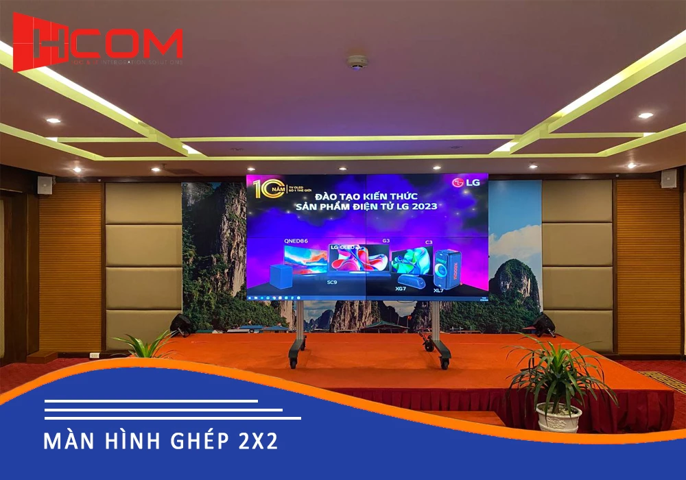 CUNG CẤP, LẮP ĐẶT MÀN HÌNH GHÉP - BÁO GIÁ MÀN HÌNH GHÉP VIDEO WALL - BẢO HÀNH 36 THÁNG