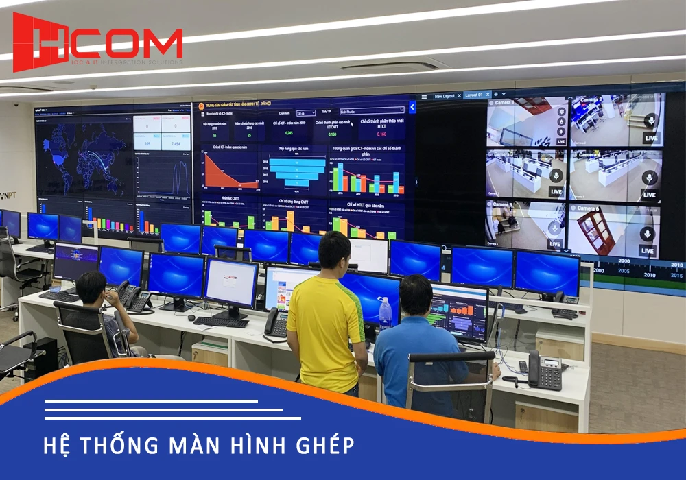 CUNG CẤP, LẮP ĐẶT MÀN HÌNH GHÉP - BÁO GIÁ MÀN HÌNH GHÉP VIDEO WALL - BẢO HÀNH 36 THÁNG