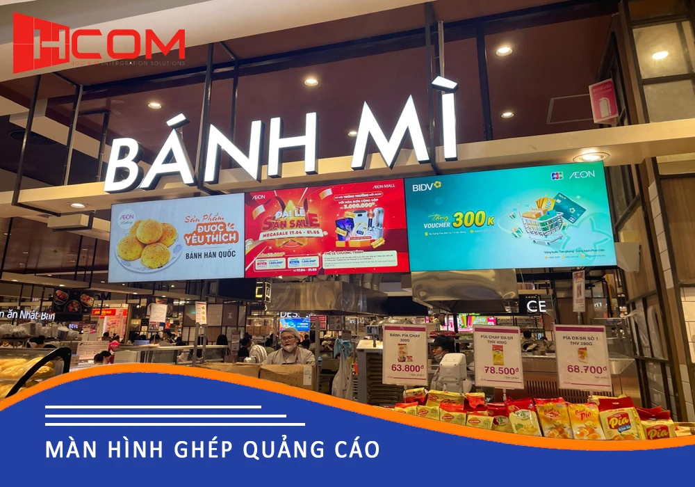 CUNG CẤP, LẮP ĐẶT MÀN HÌNH GHÉP - BÁO GIÁ MÀN HÌNH GHÉP VIDEO WALL - BẢO HÀNH 36 THÁNG