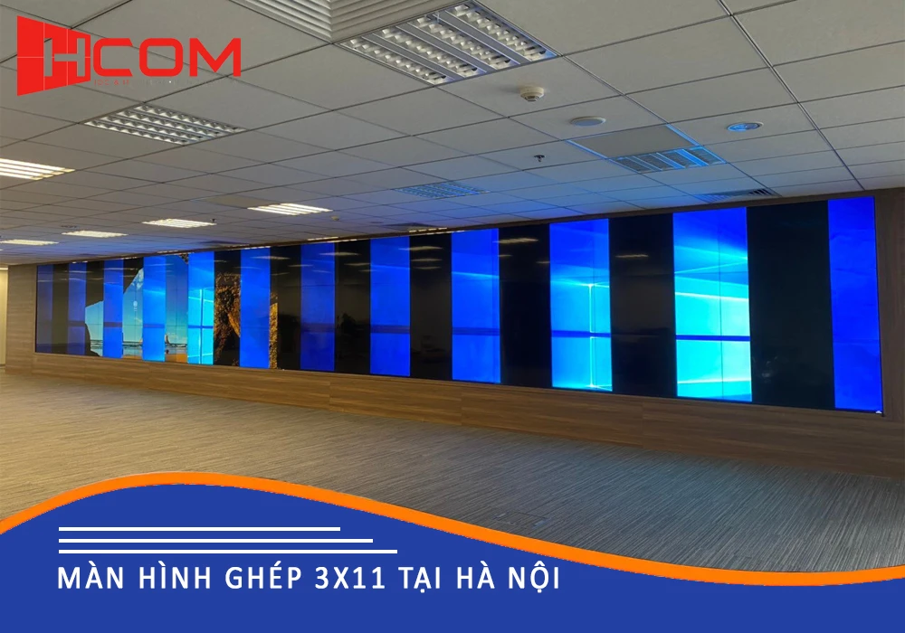 CUNG CẤP, LẮP ĐẶT MÀN HÌNH GHÉP - BÁO GIÁ MÀN HÌNH GHÉP VIDEO WALL - BẢO HÀNH 36 THÁNG