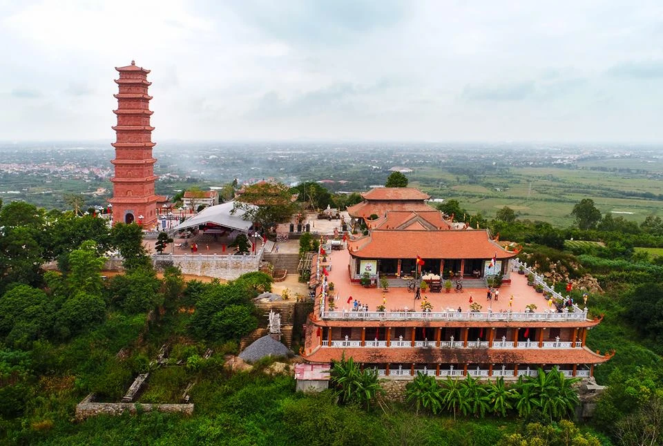 Chùa Cao Linh - Bạch Đằng Giang - Chùa Hang - Đền Bà Đế