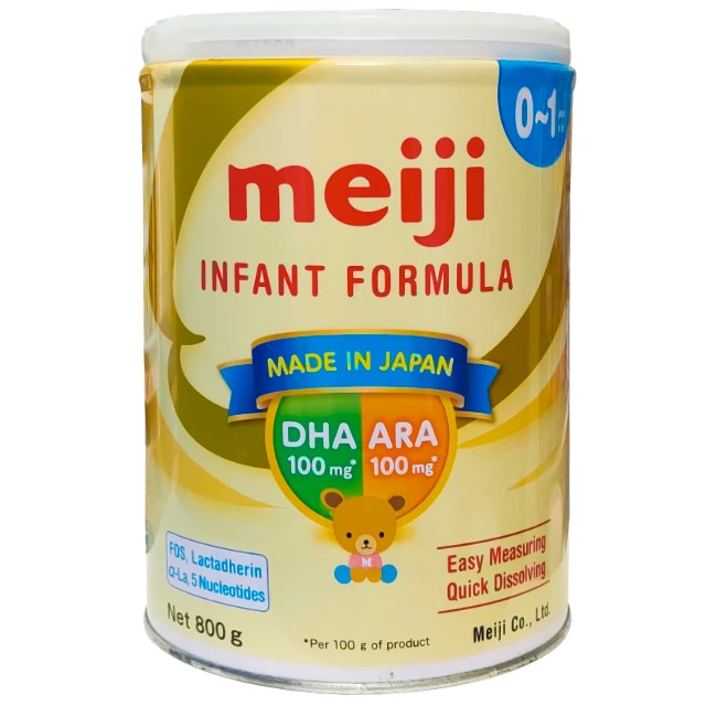Hướng Dẫn Cách Pha Sữa Meiji Cho Trẻ 0-1 Tuổi