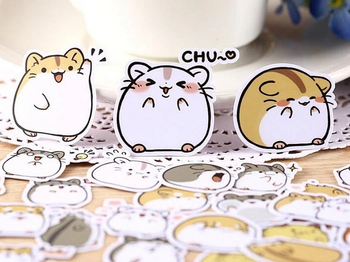 50+ Mẫu sticker cute đẹp, hình sticker dễ thương, ấn tượng nhất