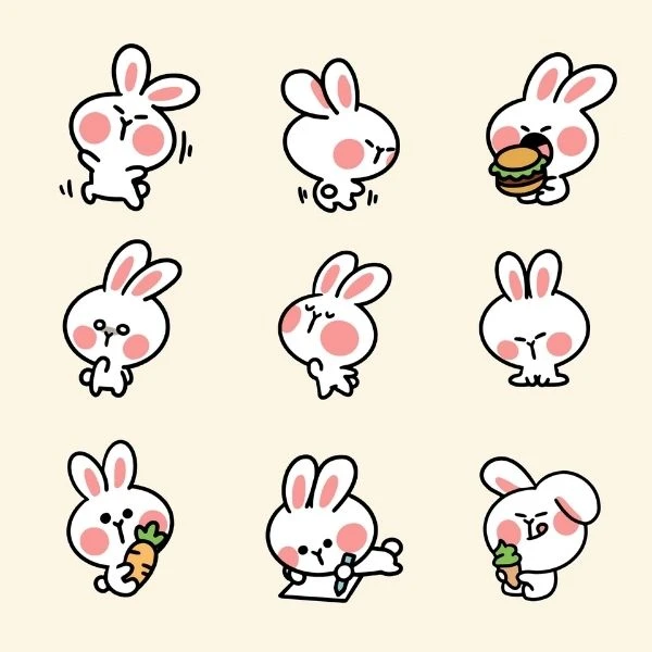 50+ Mẫu sticker cute đẹp, hình sticker dễ thương, ấn tượng nhất