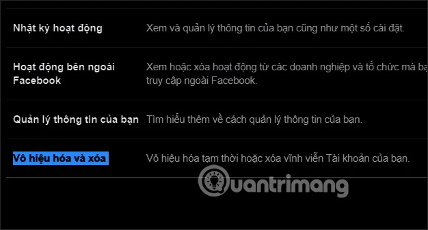 Cách xóa tài khoản Facebook vĩnh viễn trên điện thoại, máy tính