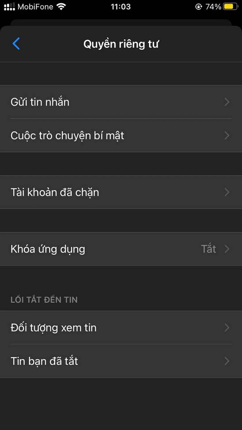 Cách chặn, gỡ bỏ chặn tin nhắn Messenger Facebook khi xoá tin