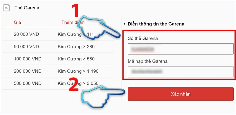 Cách nạp thẻ Garena nhanh chóng, an toàn, chiết khấu cao