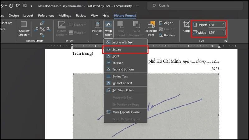 Cách chèn chữ ký vào Word cực dễ, đẹp và chuyên nghiệp